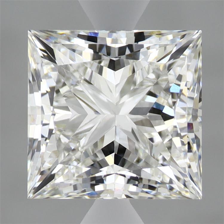 2.89ct Princess F VVS2 Lab Created Diamond