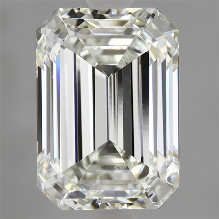 2.98ct Emerald H VVS2 Lab Created Diamond