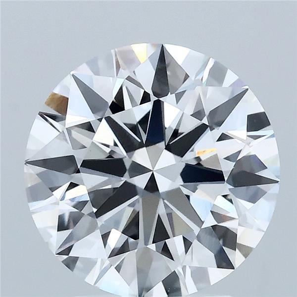 3.05ct Round E VVS2 Lab Created Diamond