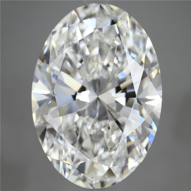 9.75ct Oval E VVS2 Lab Created Diamond