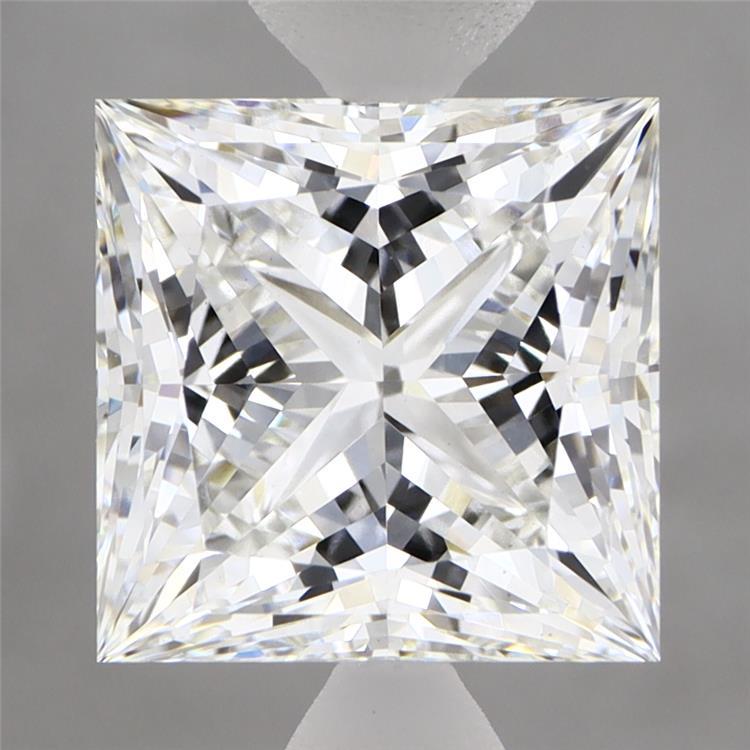 4.1ct Princess F VS1 Lab Created Diamond