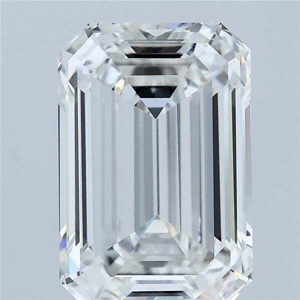 3.03ct Emerald F VVS1 Lab Created Diamond