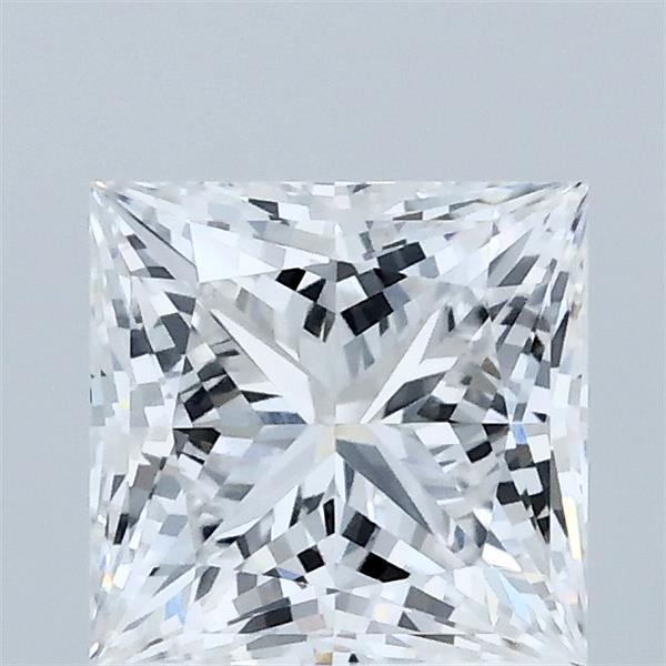 1.53ct Princess E VVS1 Lab Created Diamond