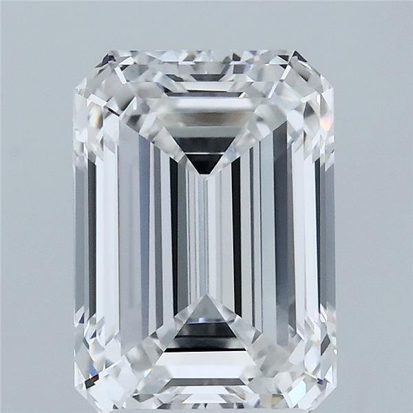 3.05ct Emerald D VVS2 Lab Created Diamond