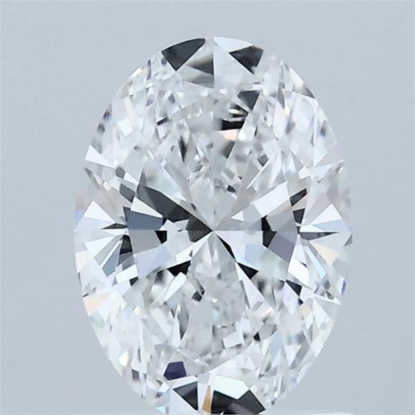 1ct Oval D VVS2 Lab Created Diamond