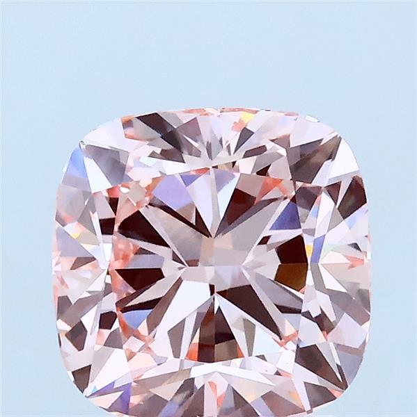 2ct Cushion FANCY INTENSE PINK VS1 Lab Created Diamond