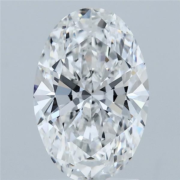 2.05ct Oval E VVS2 Lab Created Diamond