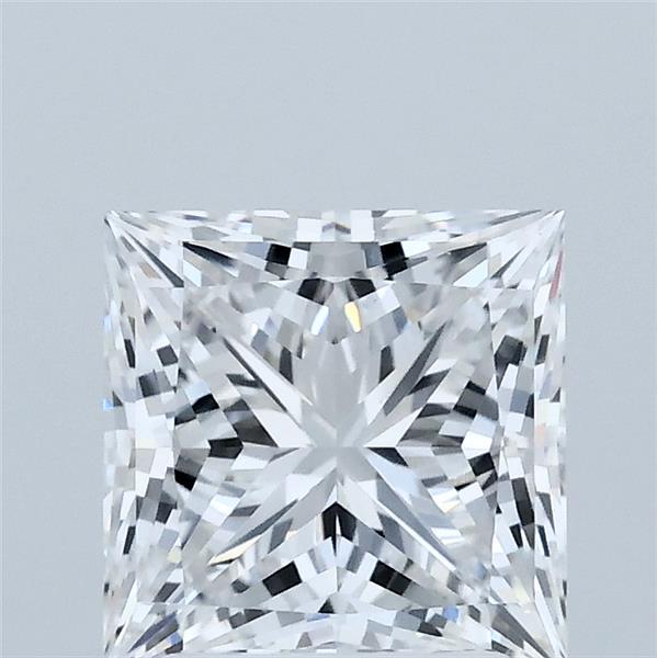 2.01ct Princess D VVS2 Lab Created Diamond