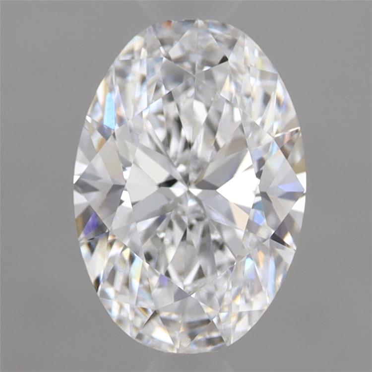 1.56ct Oval D VVS2 Lab Created Diamond