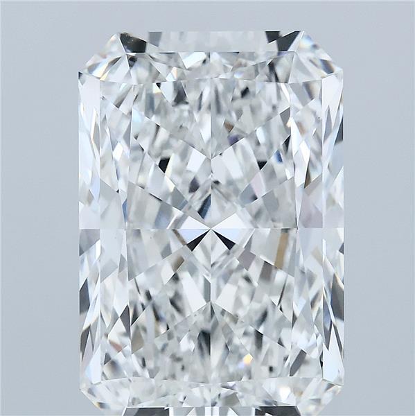 8.1ct Radiant E VVS2 Lab Created Diamond