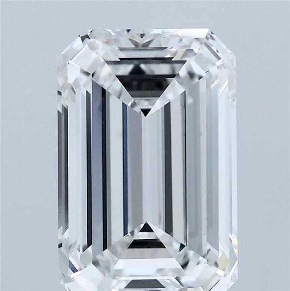 3.53ct Emerald D VVS2 Lab Created Diamond