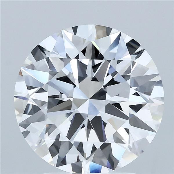 3.06ct Round E VVS2 Lab Created Diamond