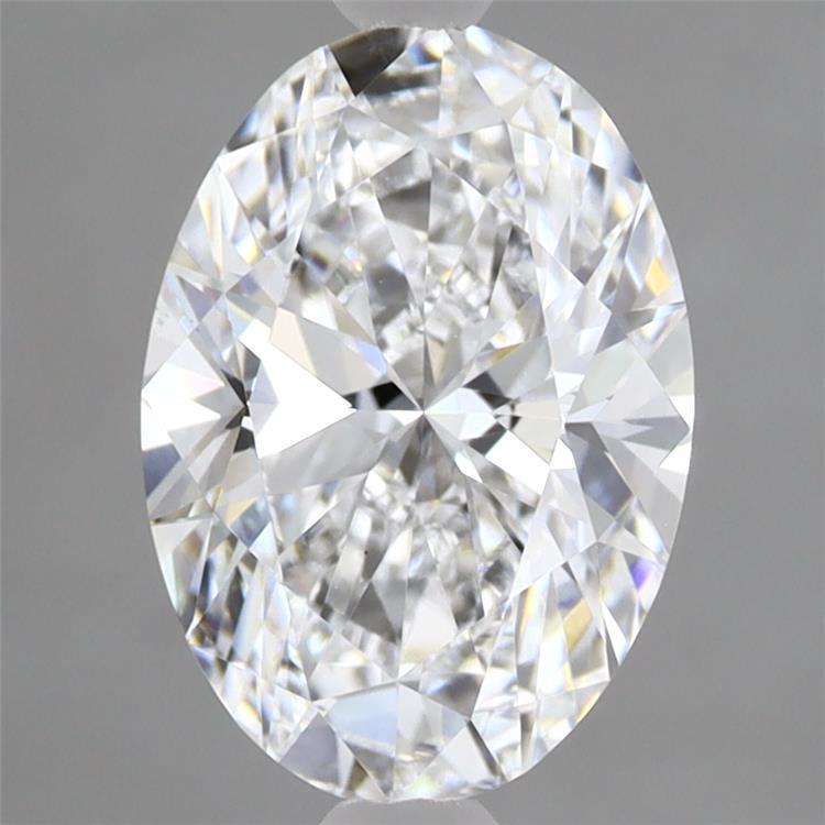 2.07ct Oval D VVS2 Lab Created Diamond
