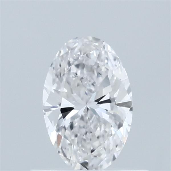 0.54ct Oval D VVS2 Lab Created Diamond