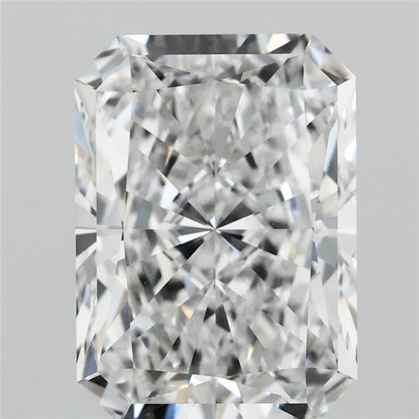 4.04ct Radiant E VVS1 Lab Created Diamond