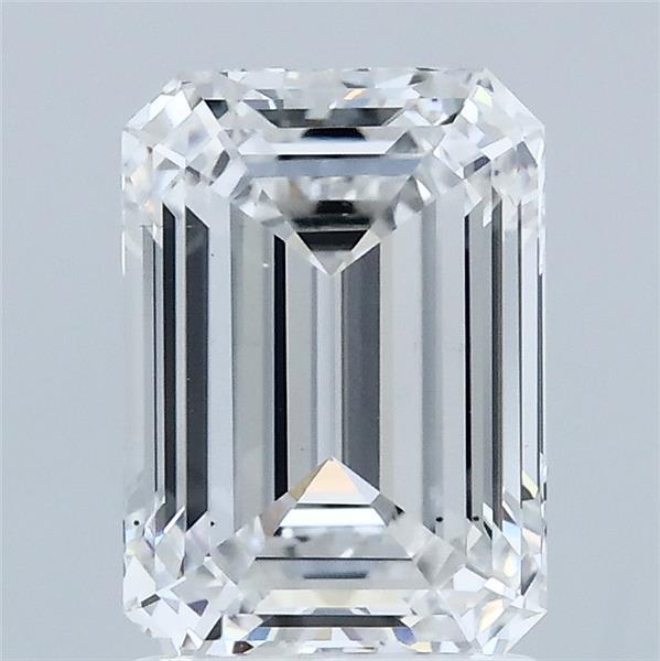 2ct Emerald D VS2 Lab Created Diamond