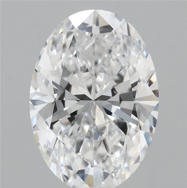 3.03ct Oval D VVS2 Lab Created Diamond