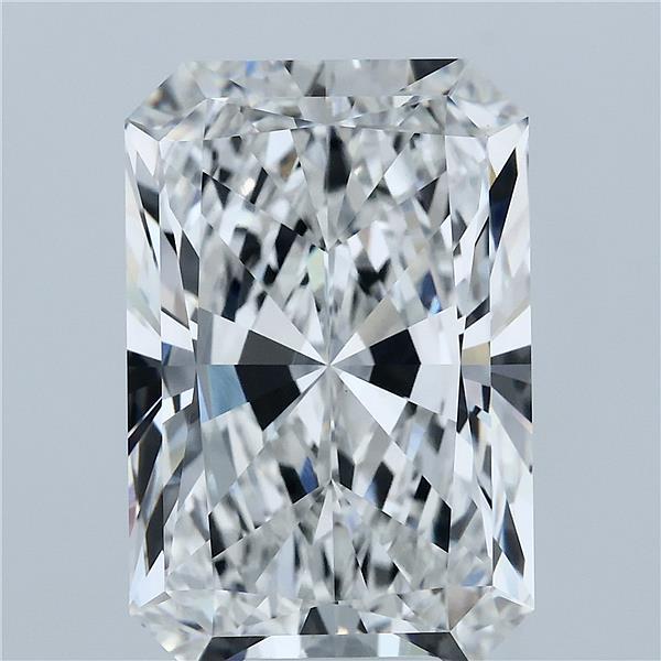 10.12ct Radiant F VVS2 Lab Created Diamond