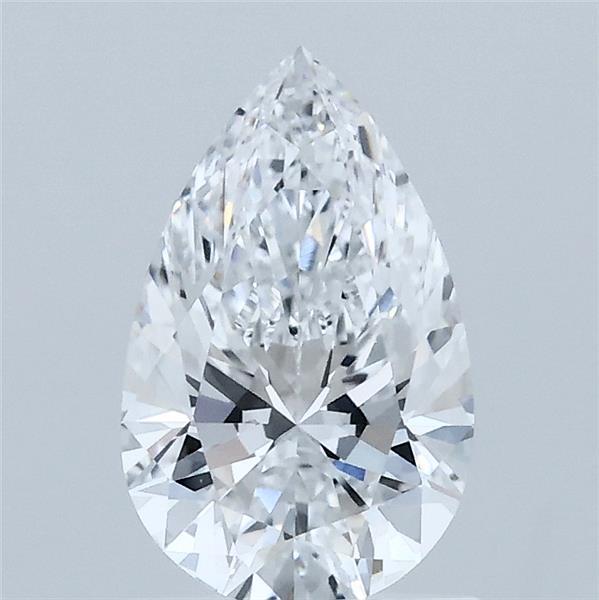 1.1ct Pear E VVS2 Lab Created Diamond