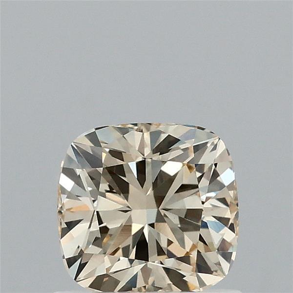 0.81ct Cushion FANCY INTENSE YELLOW VS1 Lab Created Diamond