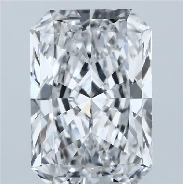 4.01ct Radiant E VVS2 Lab Created Diamond