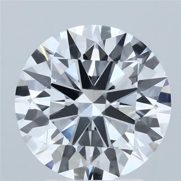 3.08ct Round E VVS2 Lab Created Diamond