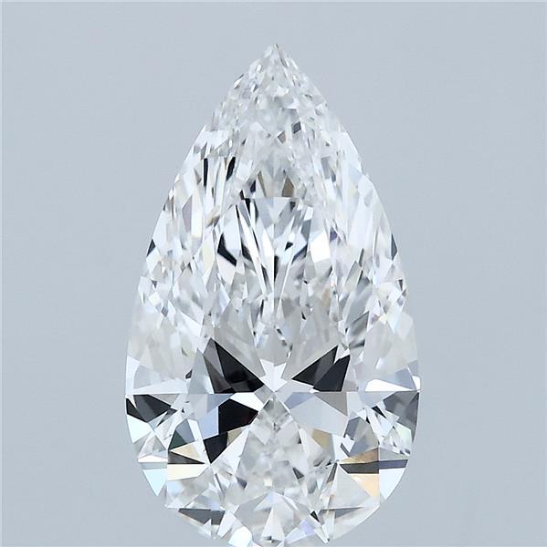 2.52ct Pear E VVS2 Lab Created Diamond