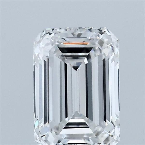 1.54ct Emerald E VVS2 Lab Created Diamond