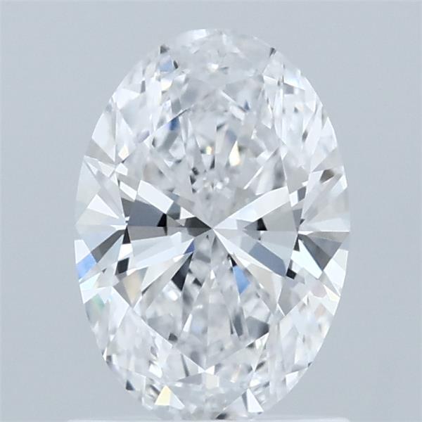 1.07ct Oval D VVS2 Lab Created Diamond