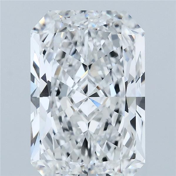 4.02ct Radiant E VVS2 Lab Created Diamond