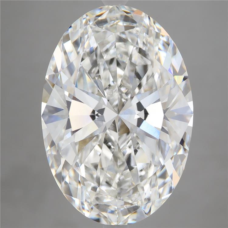 11.05ct Oval F VVS2 Lab Created Diamond