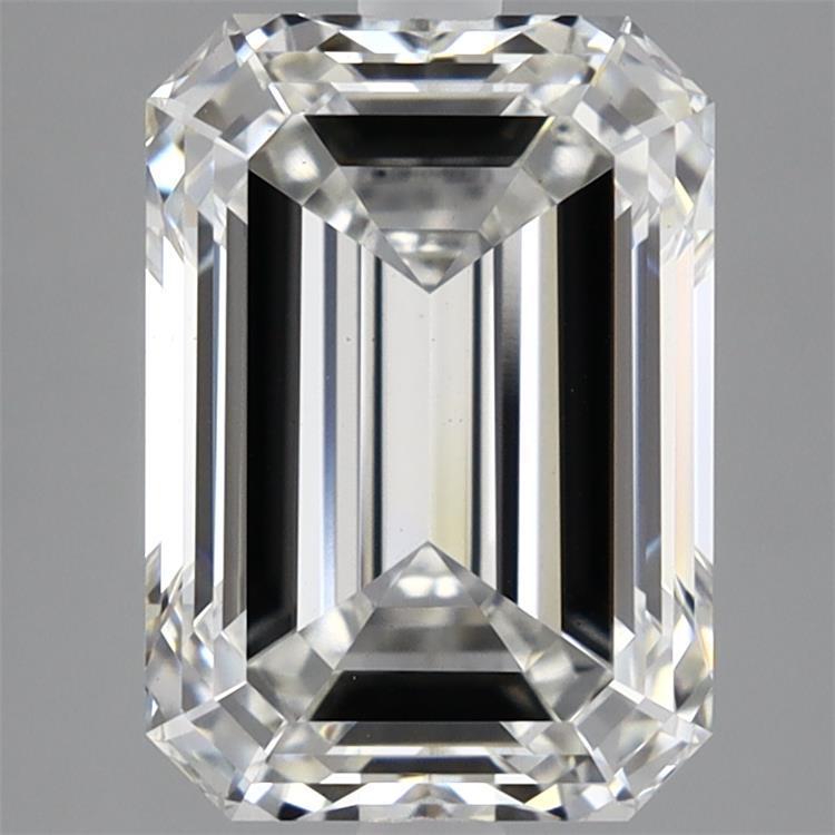 3.89ct Emerald G VS1 Lab Created Diamond