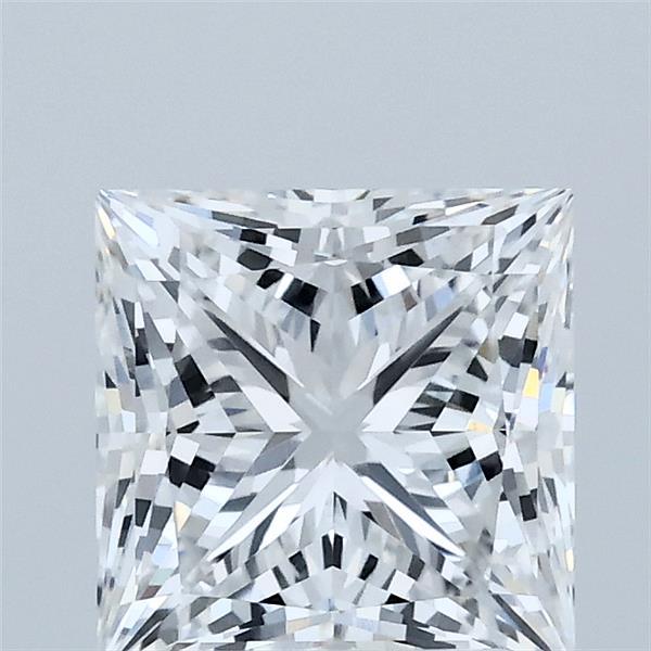 2.1ct Princess D VVS2 Lab Created Diamond