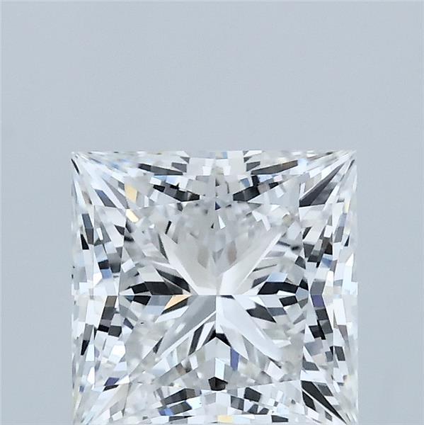 2.08ct Princess E VS1 Lab Created Diamond
