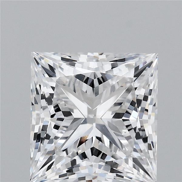 3.18ct Princess D VVS2 Lab Created Diamond