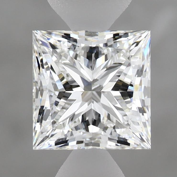 1.53ct Princess E VVS2 Lab Created Diamond