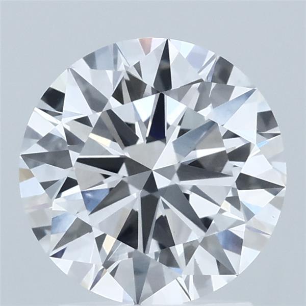 2ct Round D VVS2 Lab Created Diamond