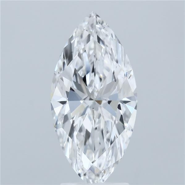3.08ct Marquise E VS1 Lab Created Diamond