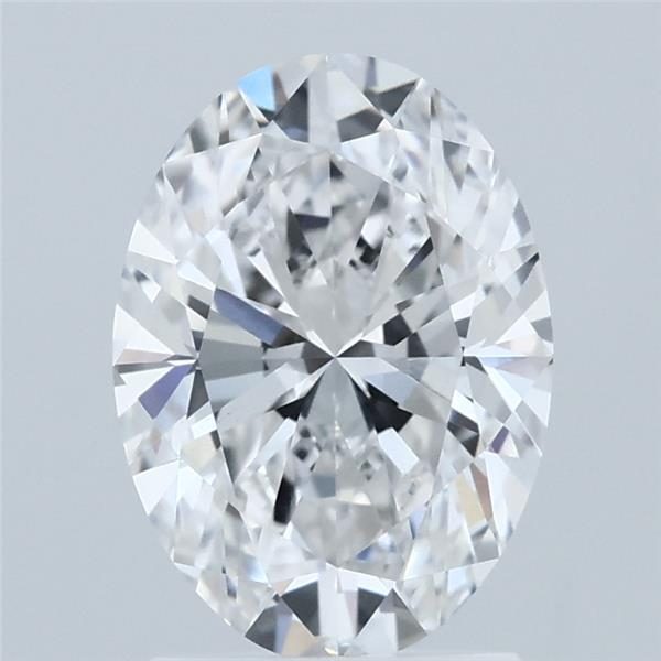 1.93ct Oval D VVS2 Lab Created Diamond