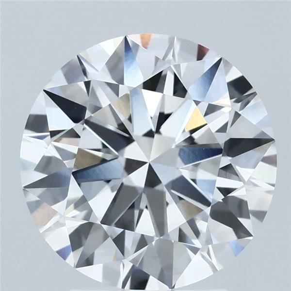 3.29ct Round F VVS2 Lab Created Diamond
