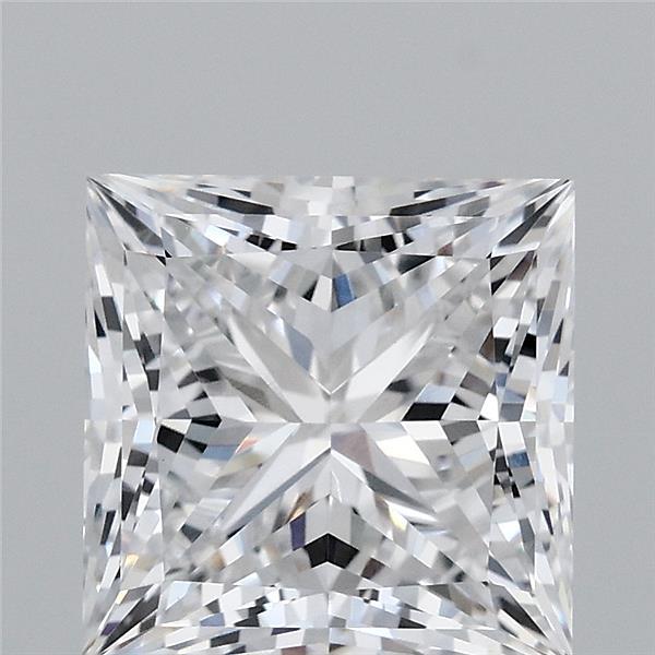 3.14ct Princess D VVS2 Lab Created Diamond