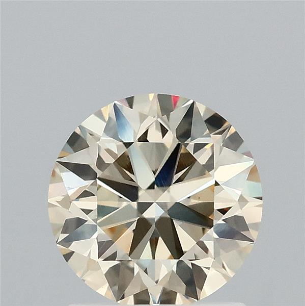 1.43ct Round FANCY LIGHT YELLOW VVS2 Lab Created Diamond