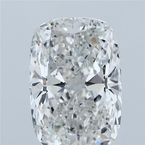5.27ct Cushion F VVS2 Lab Created Diamond