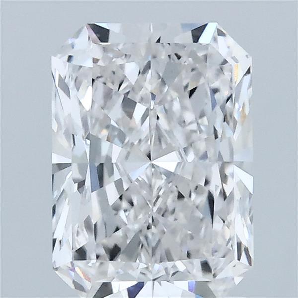 1.54ct Radiant D VVS2 Lab Created Diamond