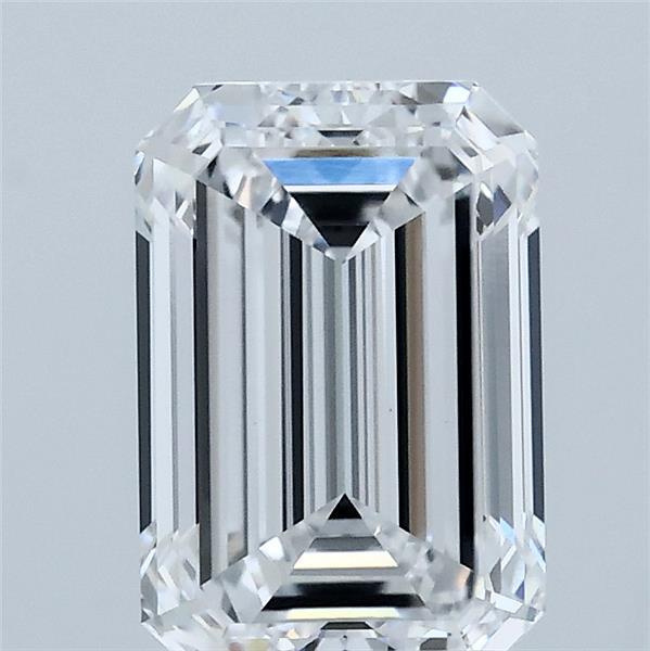 2ct Emerald D VS1 Lab Created Diamond