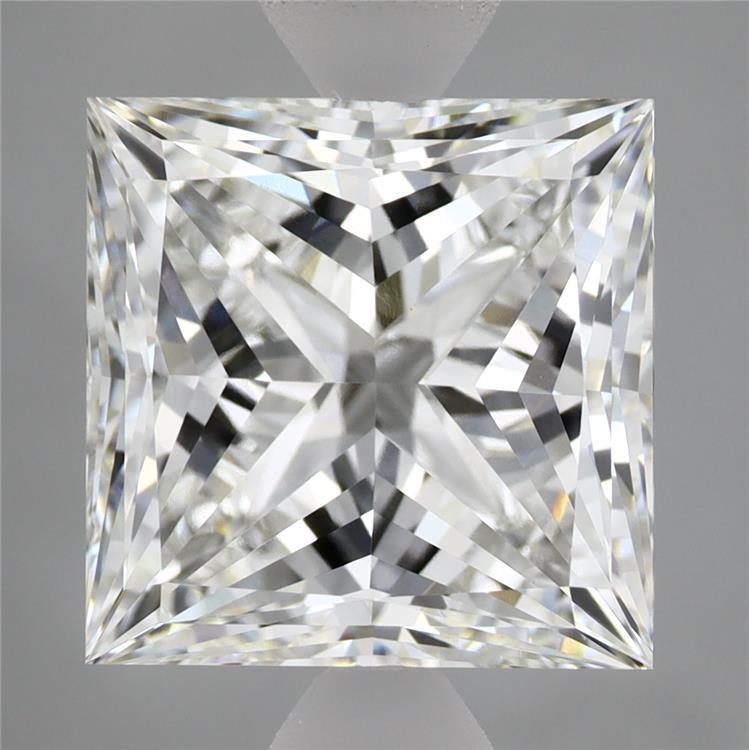 4.88ct Princess F VVS2 Lab Created Diamond