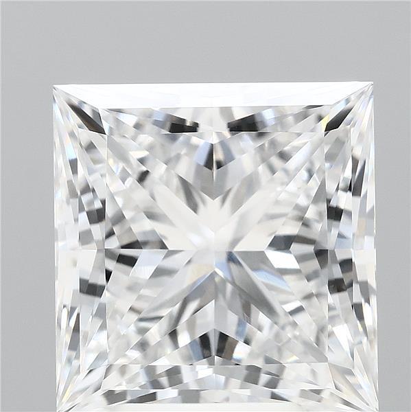 4.62ct Princess E VVS2 Lab Created Diamond