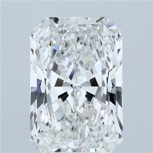 8.04ct Radiant F VVS2 Lab Created Diamond