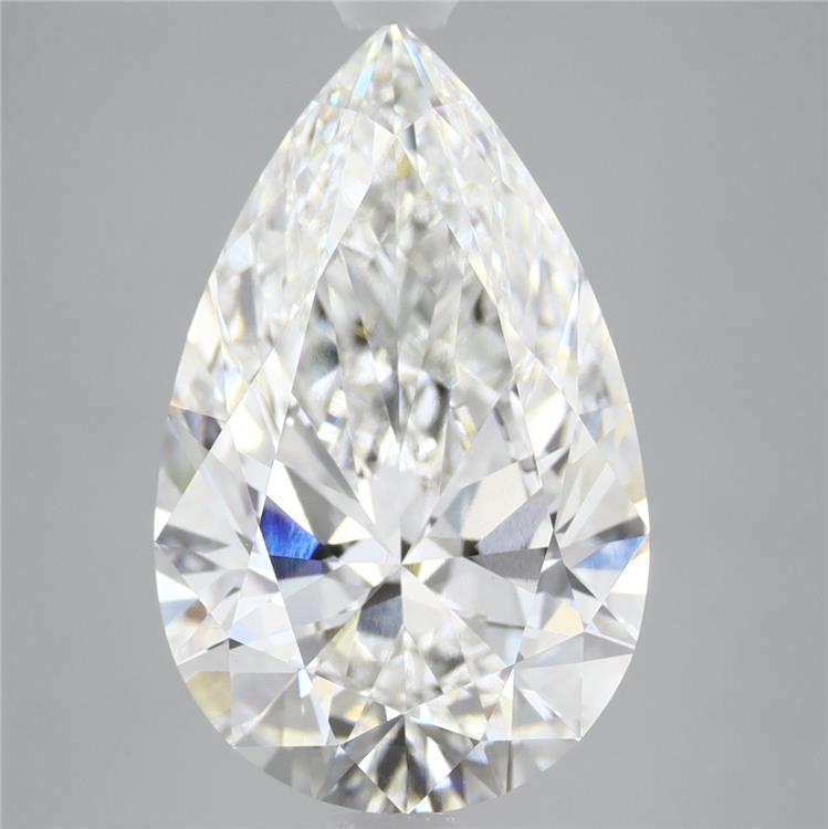 4.79ct Pear F VVS2 Lab Created Diamond