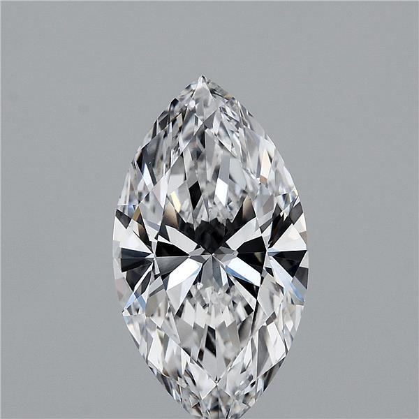 3.09ct Marquise D VVS2 Lab Created Diamond